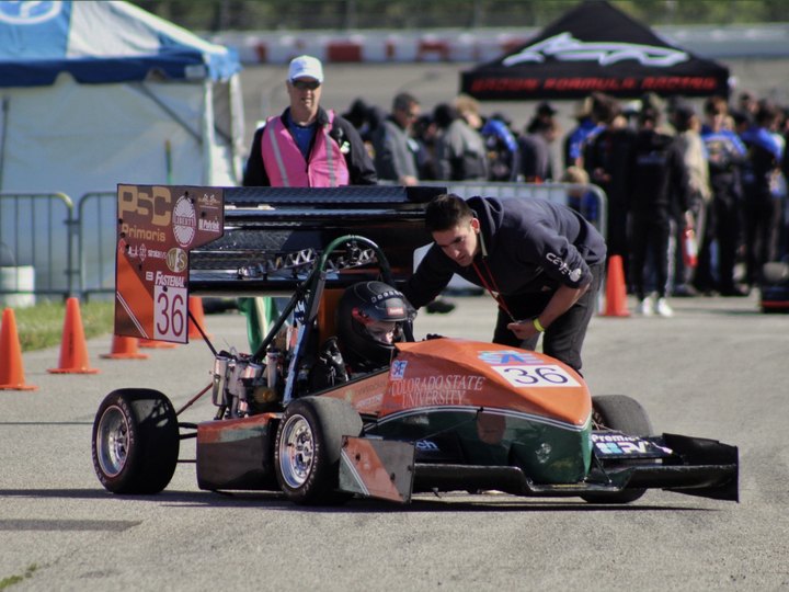 Intrepid IC combustion Formula SAE car